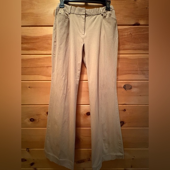 Lord & Taylor Tan Wide Leg Pants - Picture 2 of 7